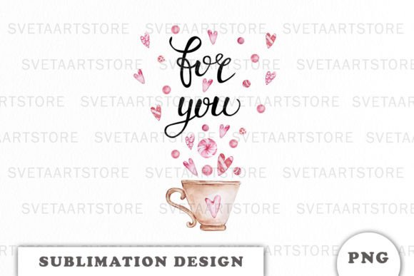 Valentines Sweet Sublimation Png Graphic Illustrations By Svetlana