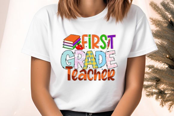 First Grade Teacher Sublimation Graphic Crafts By Crafticy