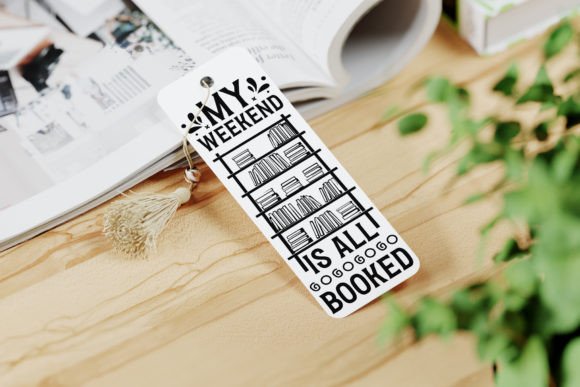 My Weekend is All Booked SVG Illustration Artisanat Par Crafticy