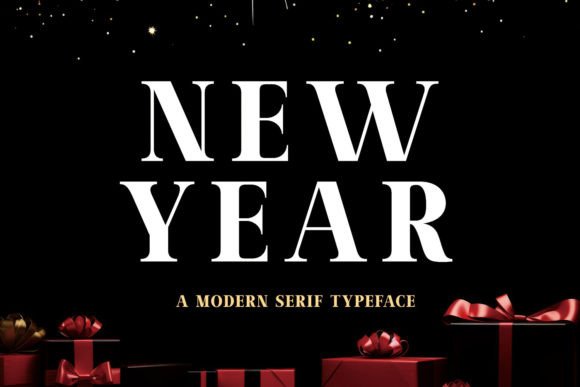 New Year Serif Font By Unitype