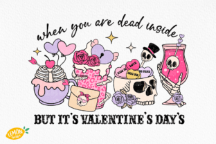 Skeleton Valentine Sublimation Bundle Graphic Crafts By Lemon.design 14