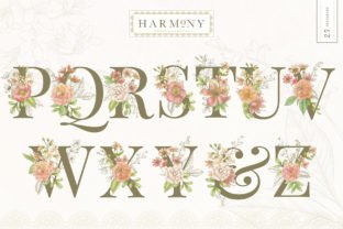 HARMONY BOTANICAL FLORAL Graphic Illustrations By avalonrosedesign 10