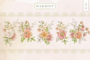 HARMONY BOTANICAL FLORAL Graphic Illustrations By avalonrosedesign 5