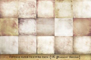 VINTAGE PAPER TEXTURES // EFFERVESCENT Graphic Backgrounds By avalonrosedesign 3