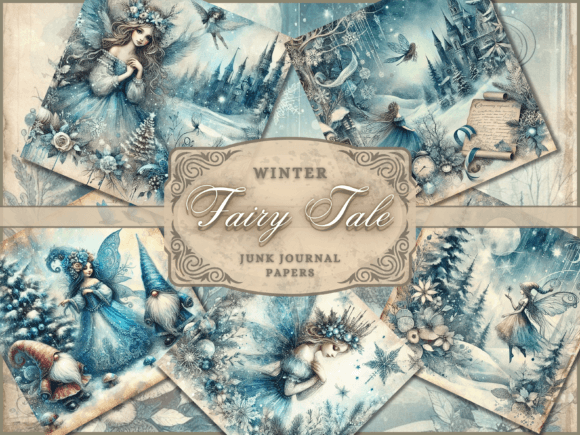 Winter Fairytale - Magical Fairy Fantasy Graphic Backgrounds By Artistic Revolution