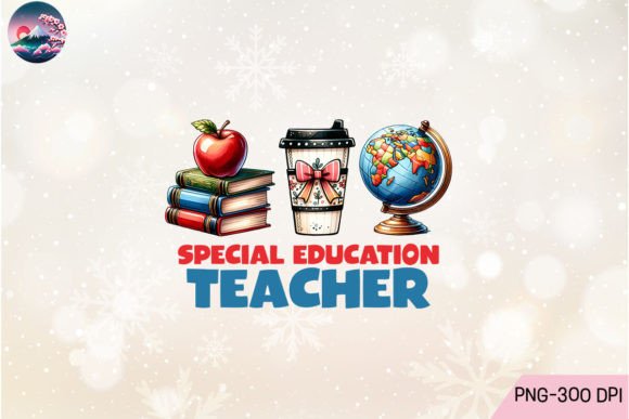 Special Education Teacher PNG Grafika Rękodzieła Przez Cherry Blossom