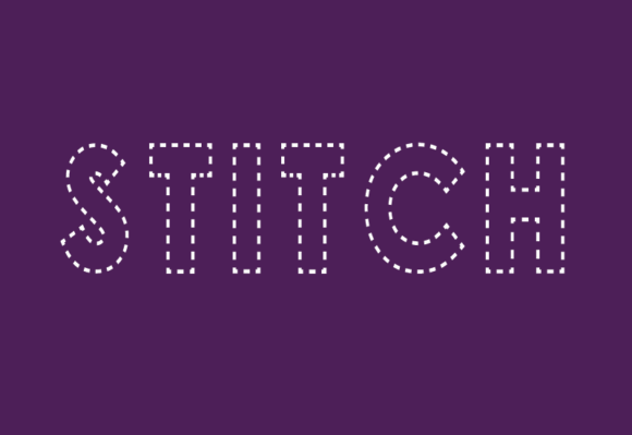 Stitch Decorative Font By GraphicsNinja