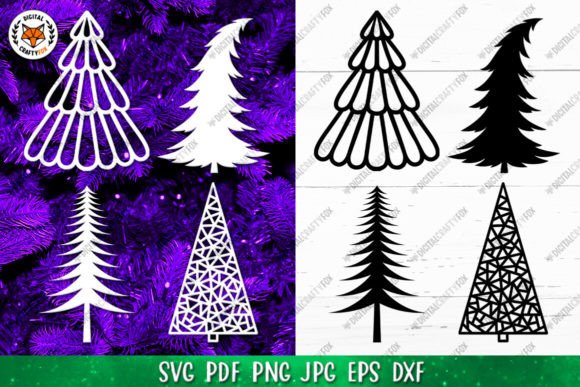 Christmas Tree SVG, Christmas Ornament Graphic Illustrations By Digital Craftyfox