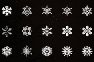 56 White Snowflake Icon PNG Clipart Illustration Illustrations Imprimables Par GraphicxPack 4
