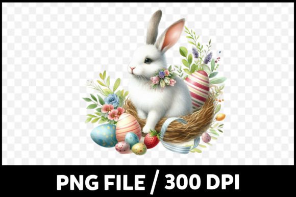 Easter Day Clipart PNG Graphic Illustrations By king store