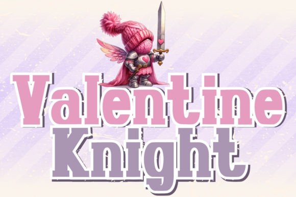 Valentine Knight Fontes Script Fonte Por charmingbear59.design