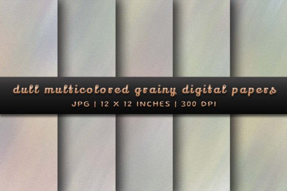 Dull Multicolored Grainy Digital Papers Graphic Backgrounds By Pugazh Logan