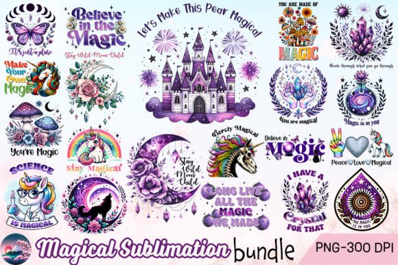 Magical Sublimation Bundle Graphic Crafts By Cherry Blossom