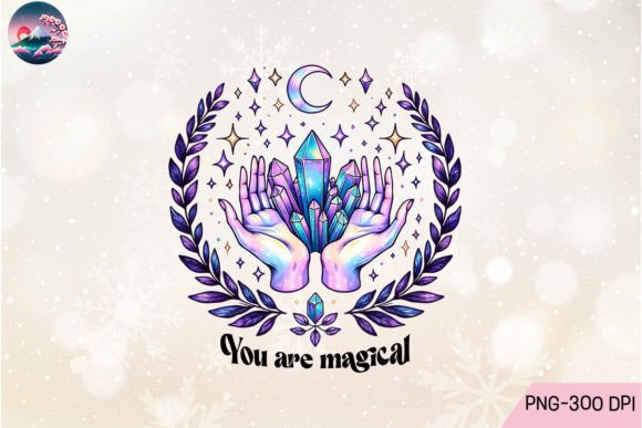 You Are Magical Witchy Hands PNG Graphic Crafts By Cherry Blossom