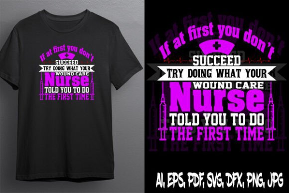 If at First Succeed Try Doing What Wound Graphic Print Templates By Design's Hut