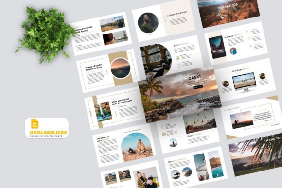 Gaske Travel Agency Google Slides Graphic Presentation Templates By Tomcat_creative