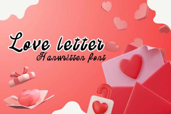 Love Letter Script & Handwritten Font By Chonada