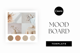 Mood Board Canva Template Graphic Product Mockups By Visual Fusion Studio 1