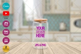 16 Oz Libbey Glass Can Tumbler Mockup Graphic Product Mockups By sublimation.designs.tr 6