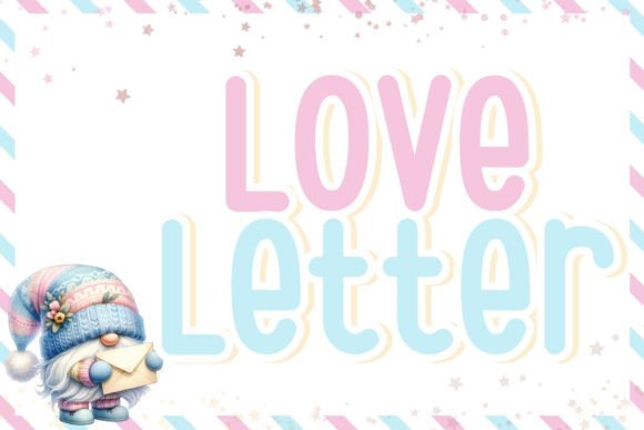 Love Letter Fontes Script Fonte Por charmingbear59.design