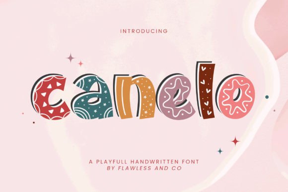 Canelo Display-Schriftarten Schriftart Von Flawless And Co