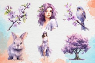 Fairy Spring Sublimation Clipart PNG Graphic Crafts By PIG.design 4