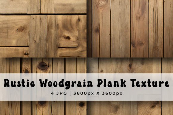Rustic Woodgrain Plank Textures Grafik Papier Texturen Von srempire