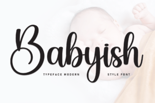 Babyish Script & Handwritten Font By andikastudio 1