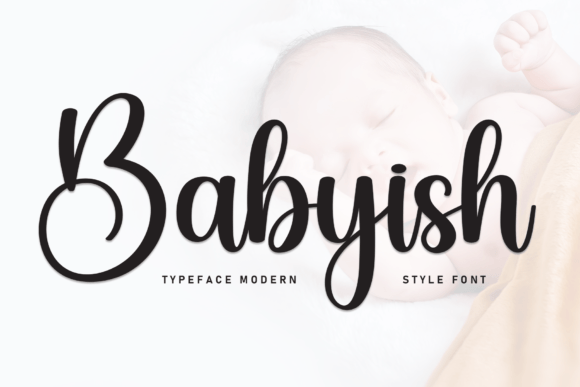 Babyish Script & Handwritten Font By andikastudio
