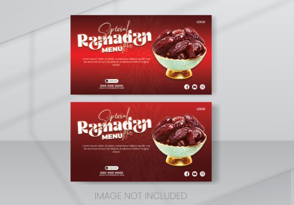 Food Discount Ramadan Kareem Banner Graphic Site Templates By VMSIT