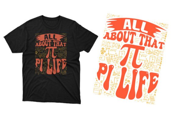 Pi Math Day, Pi Day Shirts for Teachers Illustration Designs de T-shirts Par Creative shirts