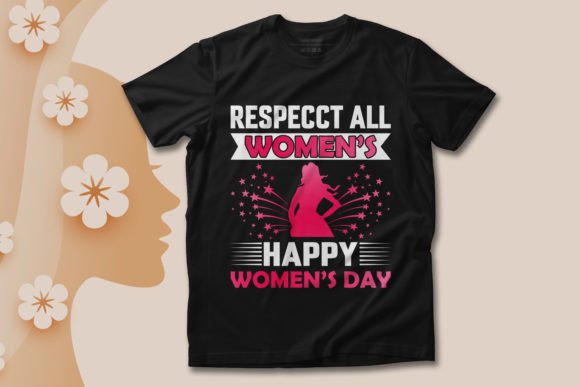 International Women's Day T Shirt. Illustration Designs de T-shirts Par illustration art