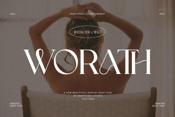 Worath Serif Font By Graphicxell
