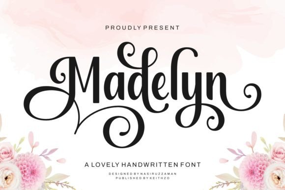 Madelyn Script & Handwritten Font By Keithzo (7NTypes)