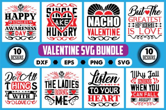 Valentine Svg Bundle Design, Graphic Crafts By DESIGN SHOP