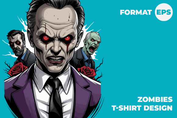 Zombies Graphic T-shirt Designs By c.gudzik