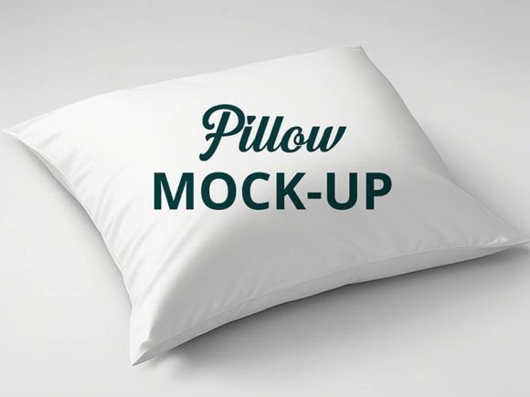 #14.Pillow Cover Mockup Psd Template Graphic Product Mockups By S.ASagor