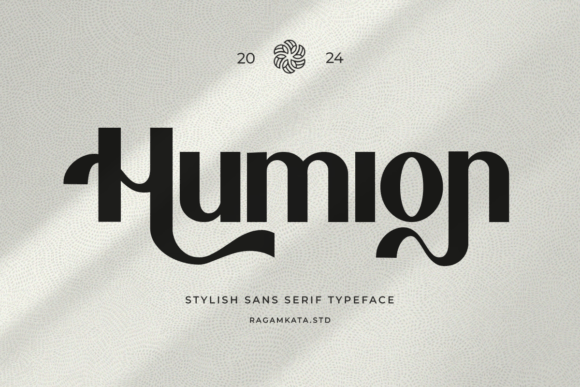 Humion Sans Serif Font By RagamKata Studio