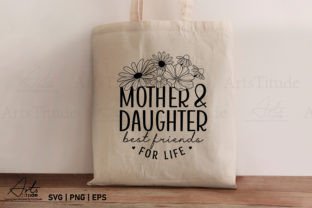 Mother and Daughter Best Friend SVG PNG Graphic Crafts By ArtsTitude 11