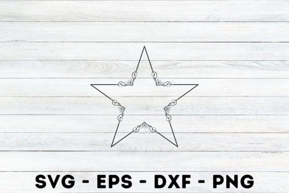 Star Silhouette Svg Graphic Illustrations By MagaArt