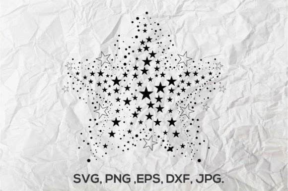 Stars Gráfico SVG 3D Por ABDUR RASHID