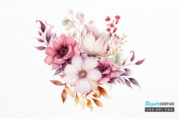Flower Arrangements Florals Clipart Png Illustration Illustrations Imprimables Par Regulrcrative