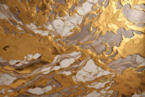 Gold 3D Marble Texture Background Illustration Textures de Papier Par Forhadx5