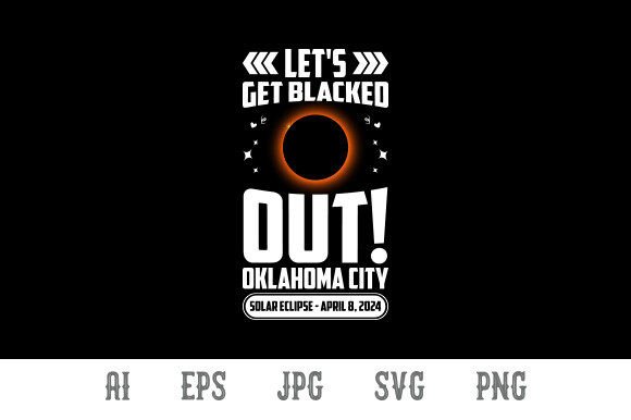 Let's Get Blacked out Oklahoma City Sola Grafica Design di T-shirt Di Perfect Tees