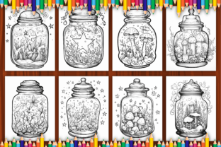 250 Magic Jar Coloring Pages for Adults Graphic Coloring Pages & Books Adults By Design Shop 2