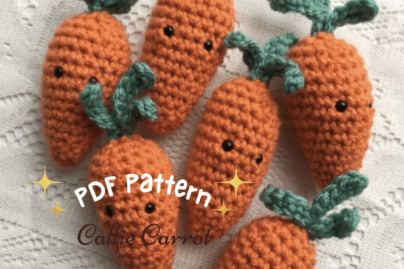 Carrot Crochet Pattern Gráfico Patrones de Ganchillo Por Mumsy Makes Crochet