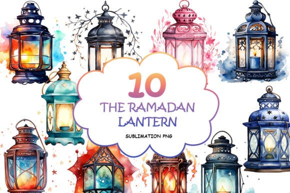 The Ramadan Lantern PNG Graphic AI Graphics By PNKArt