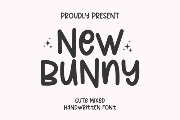 New Bunny Fuentes Caligráficas Fuente Por Nadiratype
