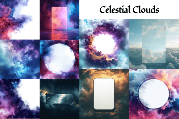 Clouds Social Media Backgrounds Illustration Graphiques AI Par Alavays