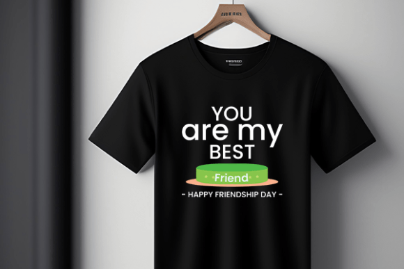 Happy Friendship Day T-shirt Design Graphic T-shirt Designs By kdppodsolutions